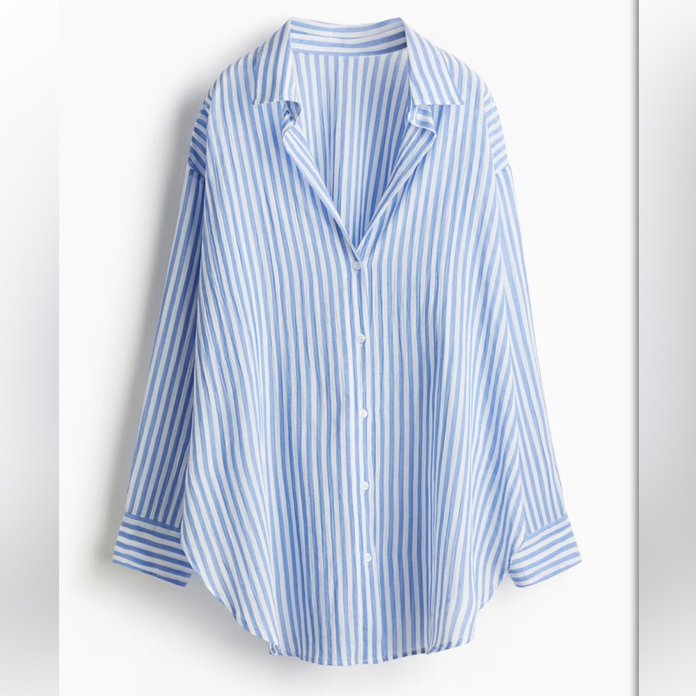H&M Loose-fit Beach Shirt